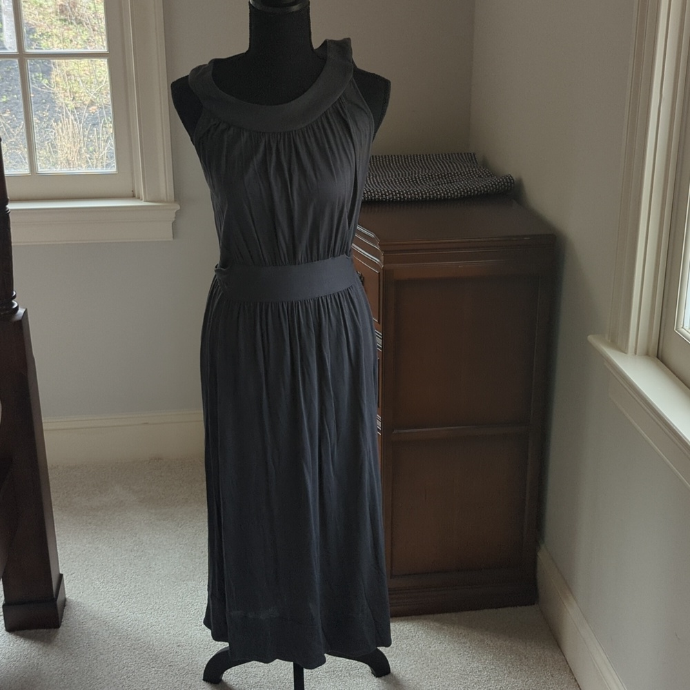 banana republic halter dress